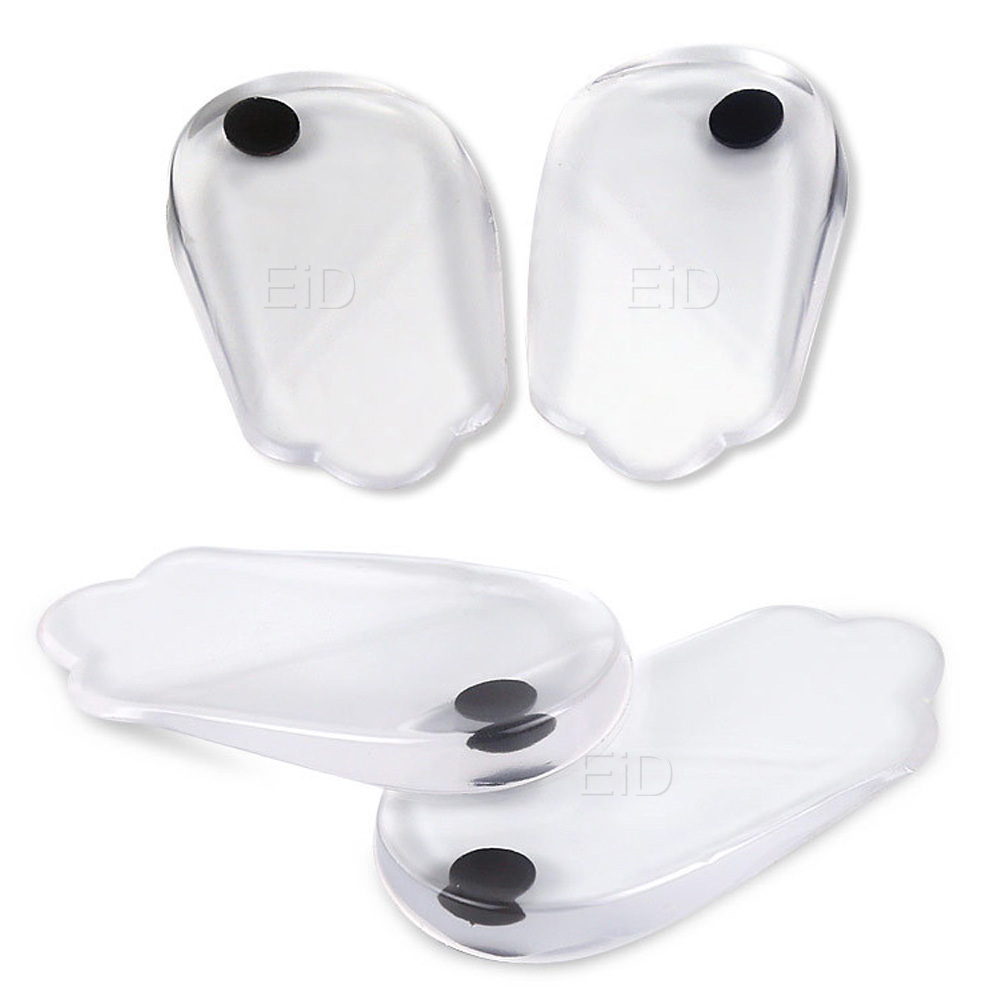 EiD Silicone Gel Orthotic Heel Pad for XO Legs orthopedic Varus Correct Plantar Fasciitis Pain Relief Foot Care Insert Insoles
