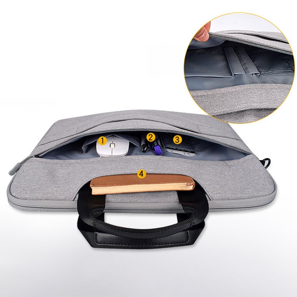 Portable/shoulder Advanced Durable Notebook Case Multi-purpose Computer Bag For Xiaomi/Apple/Mac/Huawei Laptop Bag