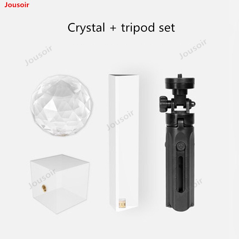 DIY Photography Crystal Ball Optical Glass Magic Photo Ball with 1/4'' Glow Effect Decorative Photography Studio Accessories