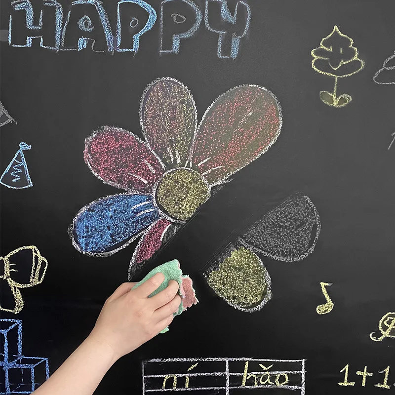 45x150CM Wall Stickers for Kids Room Vinyl Chalkboard Children Blackboard Stickers Chalkboard Paint Chalk Paint Wall