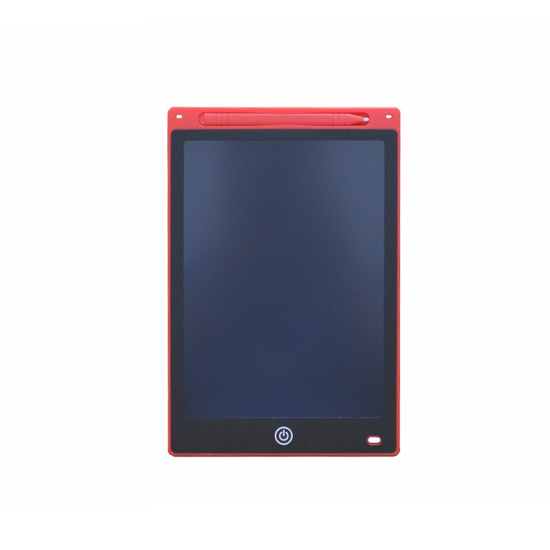 8.5 inch color handwriting children's LCD handwriting board graffiti drawing board LCD light energy LCD writing board hand-paint: red