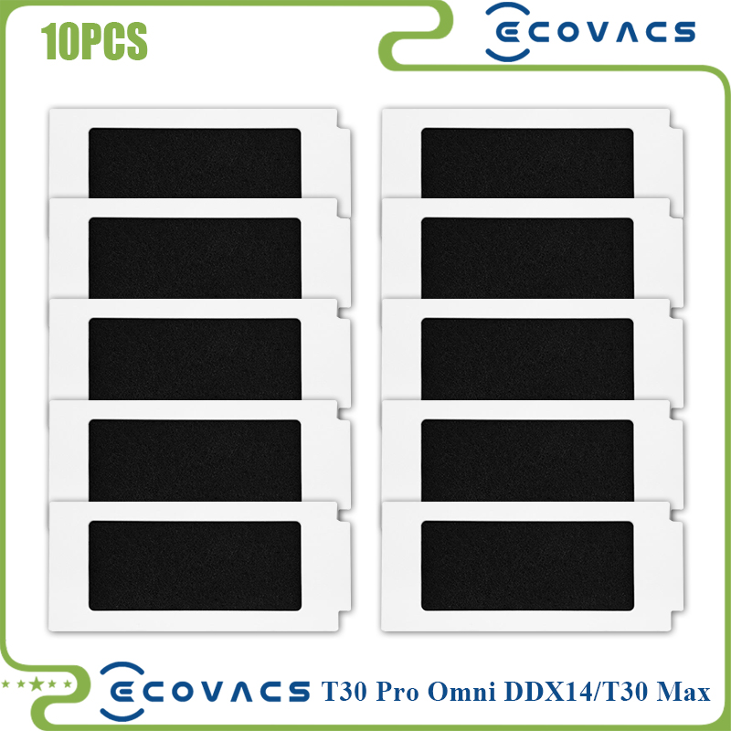 per Ecovacs Deebot T30 pro OMNI / T30 Max / T30 / DDX14 Aspirapolvere Spazzola laterale principale Filtro HEPA Mocio Panno Parti di ricambio: MULTI