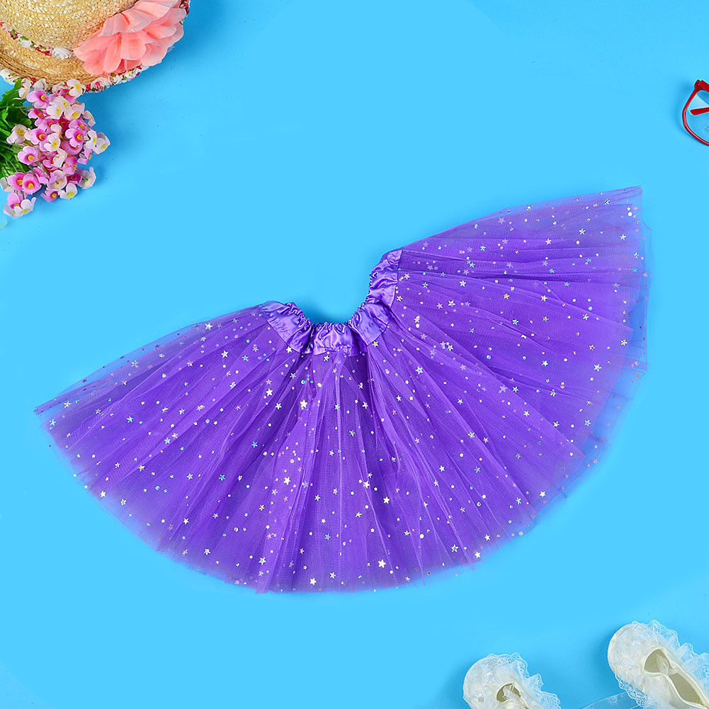 Toddler Kids Baby Girls Princess Party Pageant Wedding Tulle Tutu Flower skrits: 4