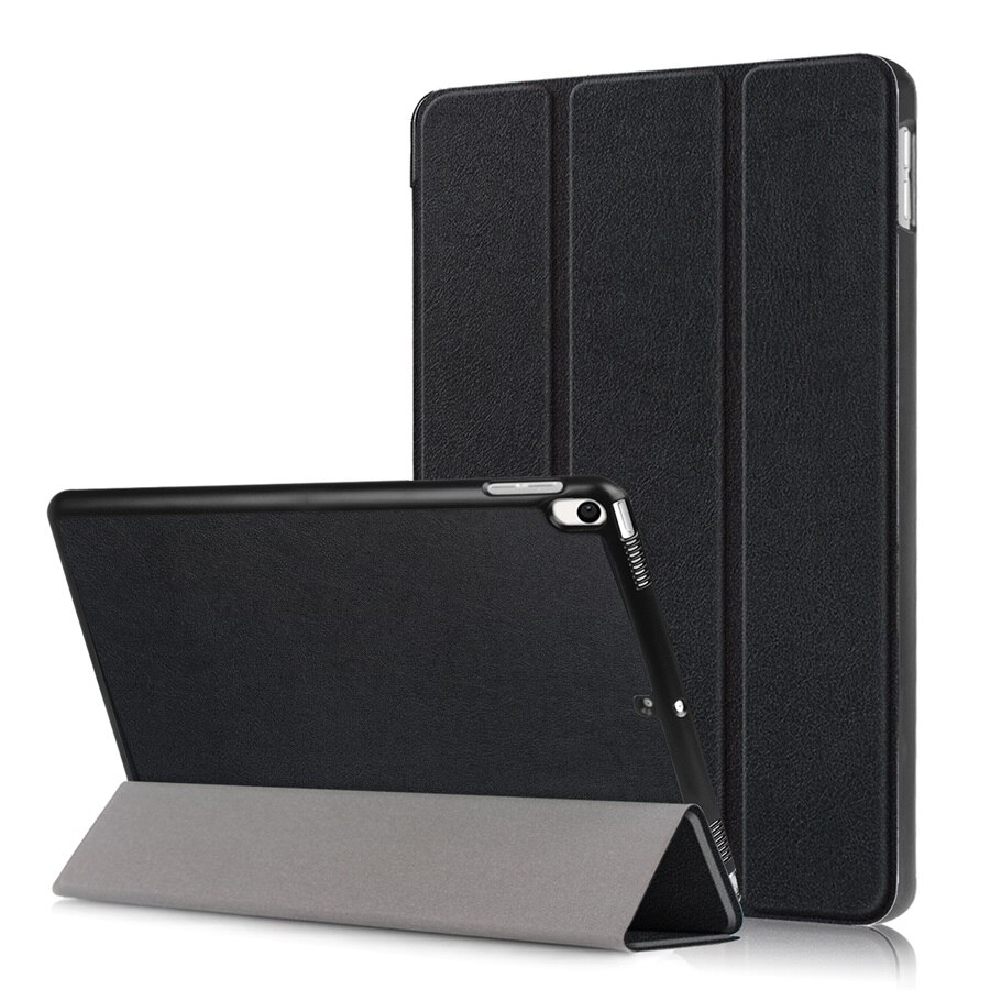 Case for iPad Air 10.5 inch (3rd Gen) Cover, Ultra Slim Standing Protective Shell with Auto Wake/Sleep for iPad Air 3 Case: Black