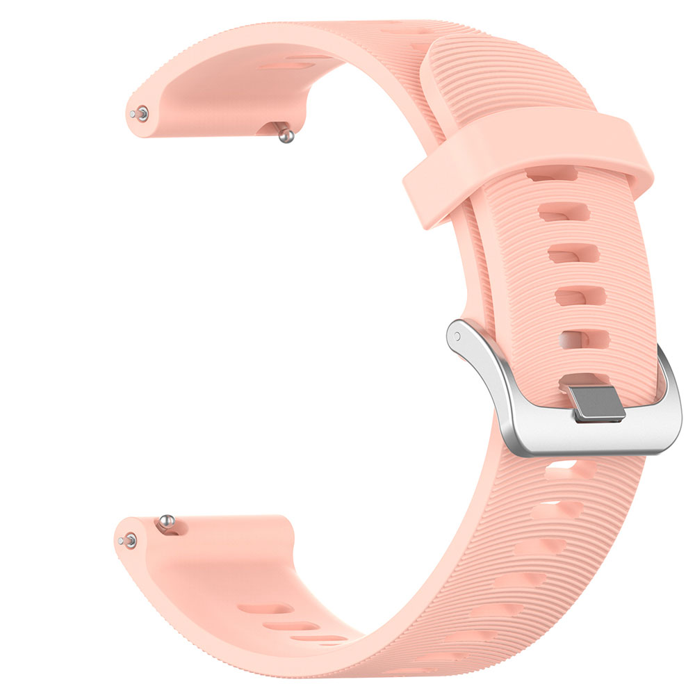 20mm pasek zegarka dla Garmin Forerunner 245 245M 645 Smartwatch na rekę zespół silikonowy dla Vivoactive3 3 muzyka Venu bransoletka: Vivoactive 3 / pink