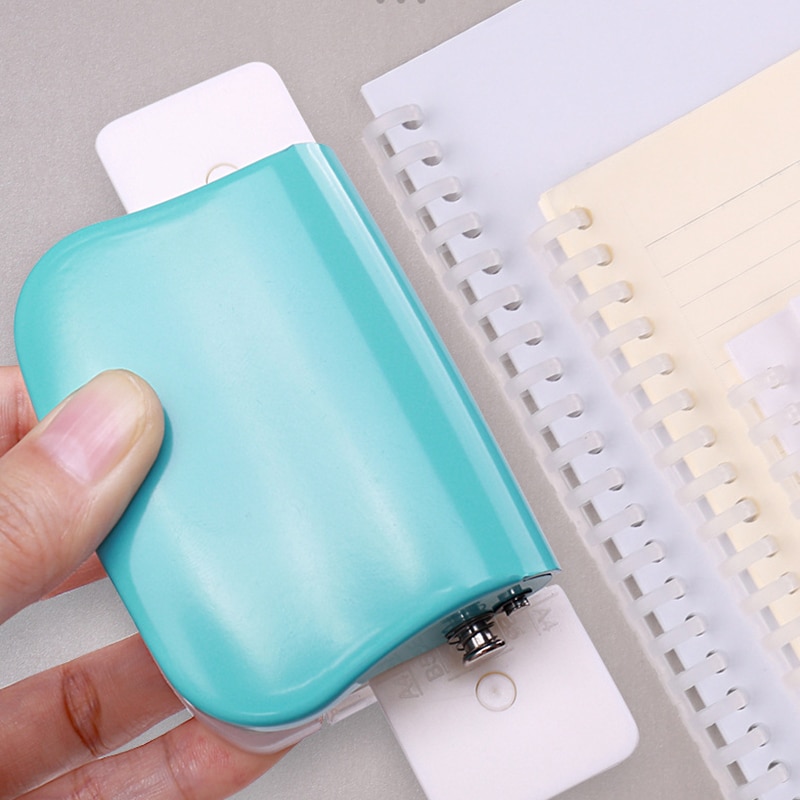 DIY Hole Puncher DIY Loose Leaf Hole Punch Portable Loose-leaf Paper Hole Puncher QJY99