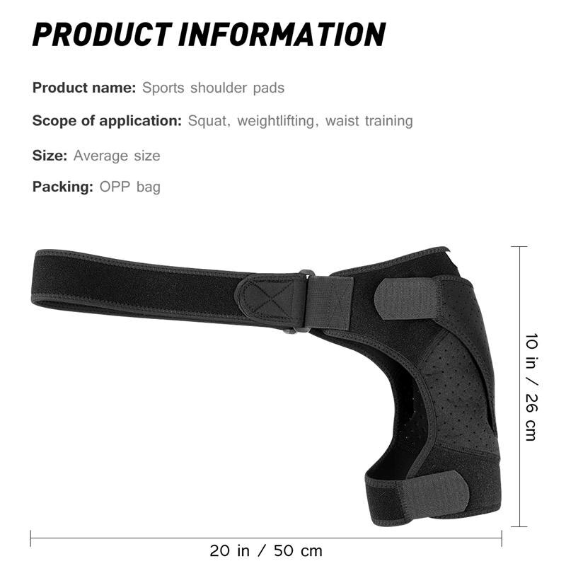 Adjustable Shoulder Brace Breathable Shoulder Compression Sleeve Shoulder Support Left Or Right Arm Shoulder Cuff For Men Women