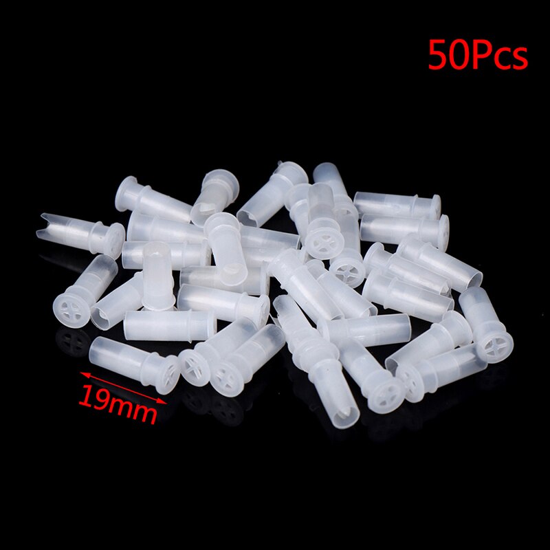 50Pcs BB Whistle Toy Squeaky Toy BB Whistle Plastic Toy Noise Maker Insert Replacement DIY Accessories: 50pcs 19mm