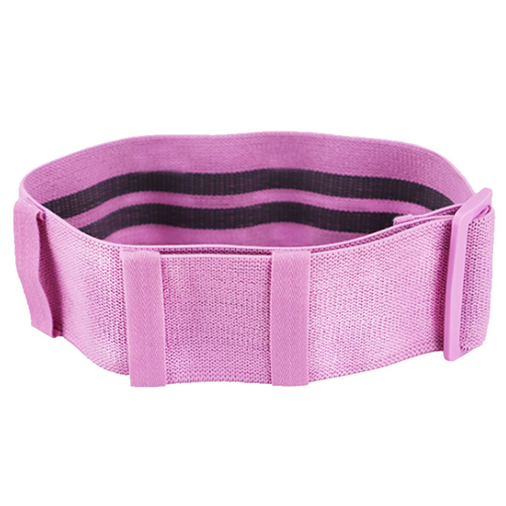 Anti Slip Booty Band Verstelbare Weerstand Loop Band Dijen Elastische Hip Glute Fitness Oefening Workout Pilates Yoga Gym Equipmen: Purple  Heavy