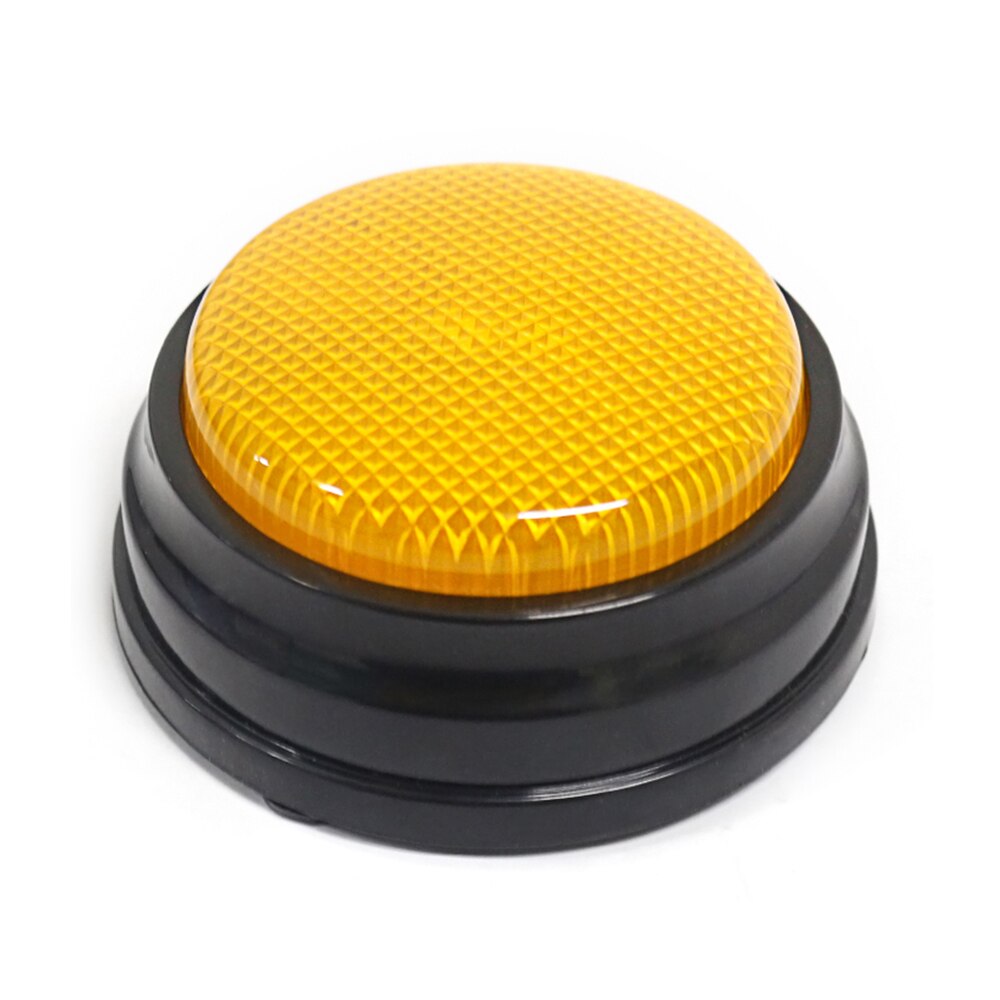 Botón de llamada grabable, timbre de respuesta con función LED, juguete educativo para el idioma del niño en cuatro colores