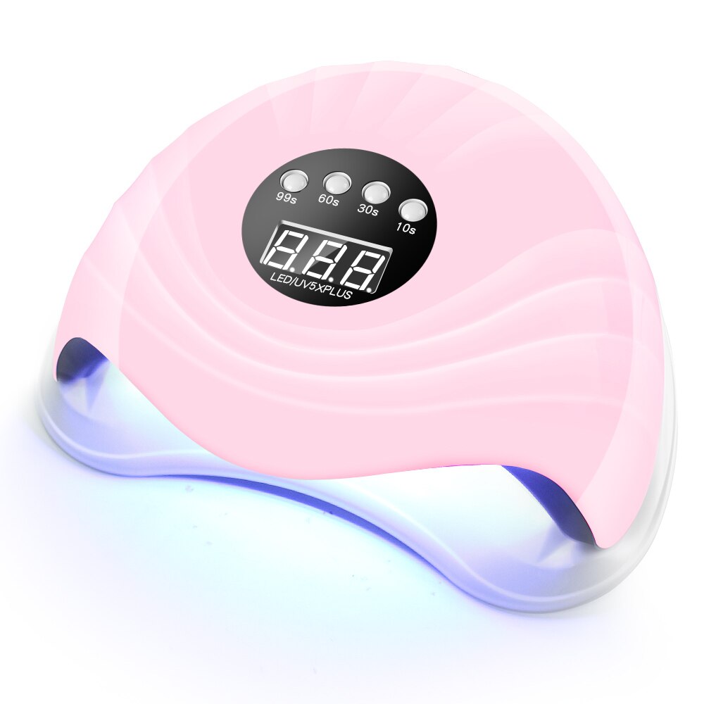 soleil S9 84W LED à ongles lampe UV infrarouge détection minuterie sèche-linge pour écran LCD séchage rapide tous les Gels vernis à ongles outils d'art des ongles: Rose / EU