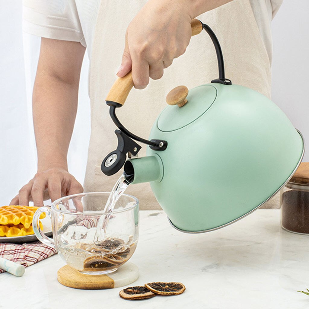 Whistling Tea Kettle 3L Electric Induction Gas Coo... – Grandado