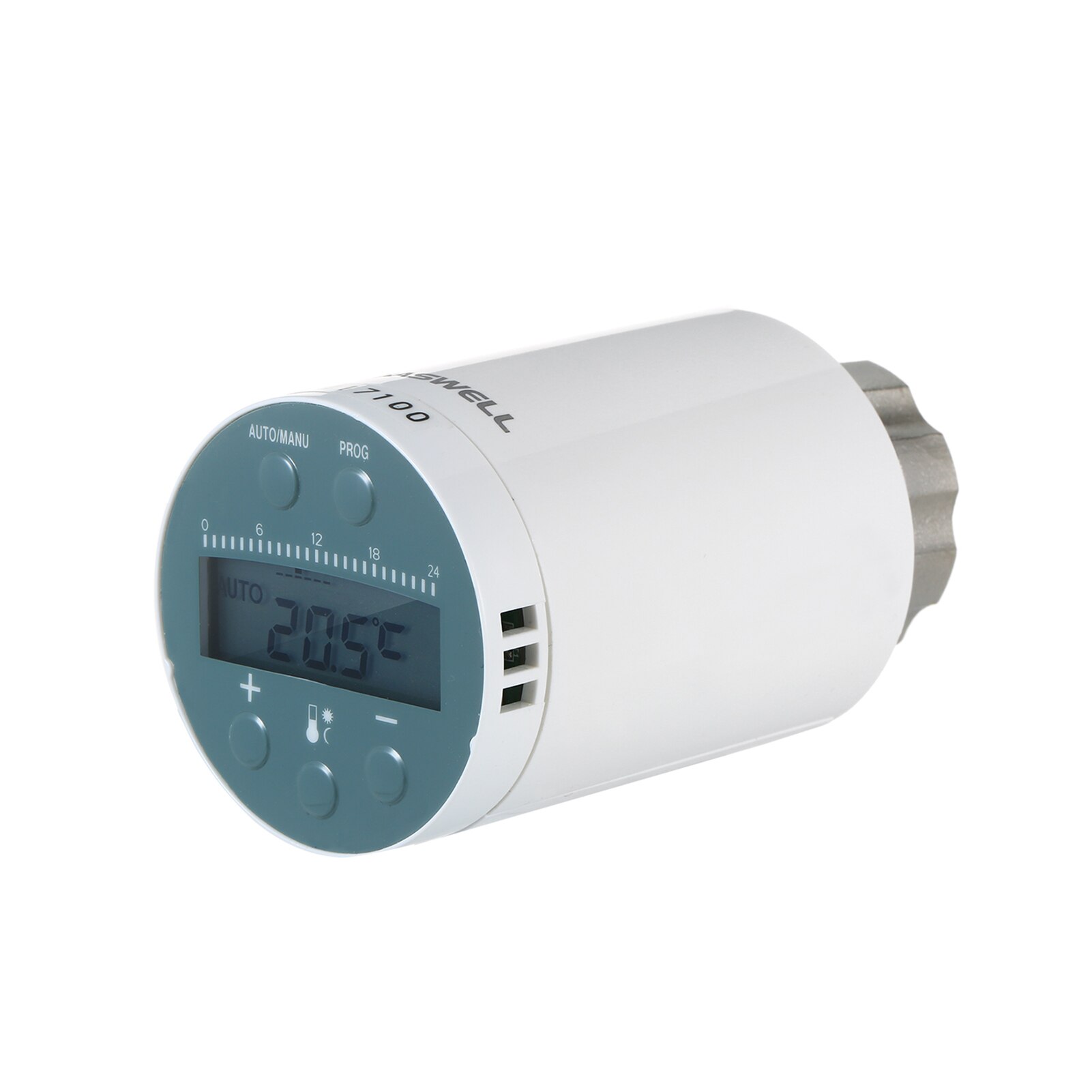 Smart Heating Radiator Thermostat Compatible Alexa Google Home Programmable Thermostatic Radiator Valv Temperature Controller: Thermostat