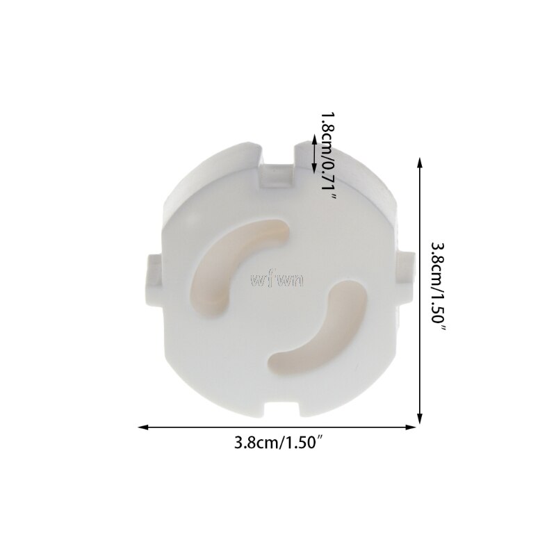 10pcs Baby Safety Plug Socket Cover Protective Child Safety Plug Guard 2 Hole MAY10