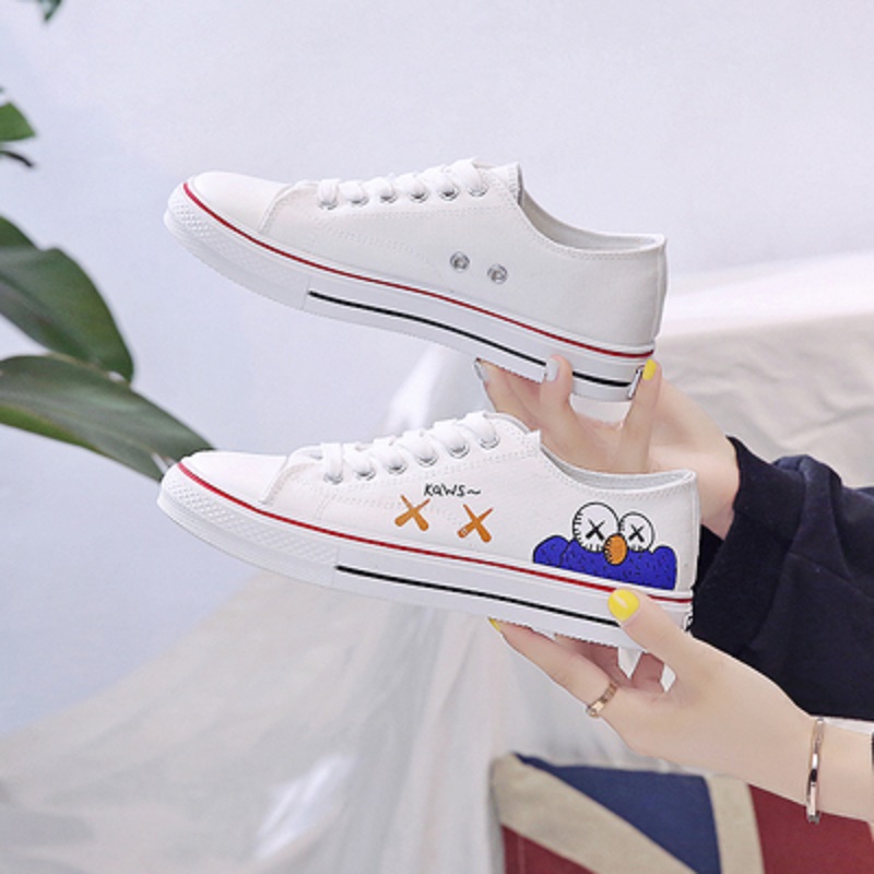 Chaussures en toile femmes étudiantes chaussures Harajuku sauvages chaussures pour femmes chaussures pour femmes chaussures de marée