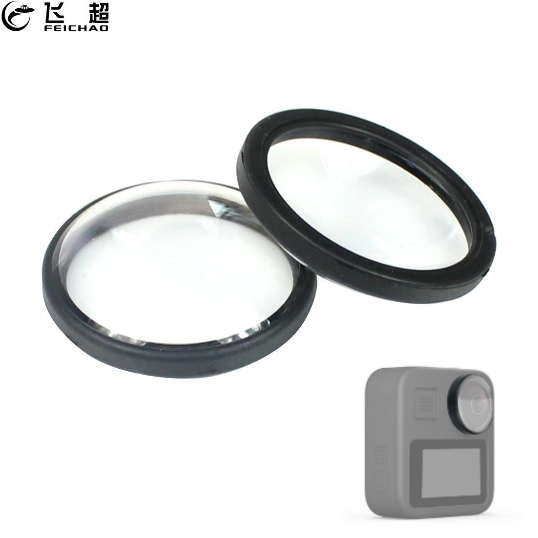 2 Stuks Uv Filter Lens Protector Beschermende Voor Gopro Max Sport Camera Accessoires Motion Lichtgewicht Camera Lens