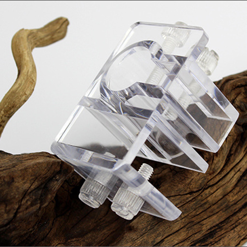 Akryl akvariefisk akvarium slange fastgørelse klip vandrør rørholder klemme