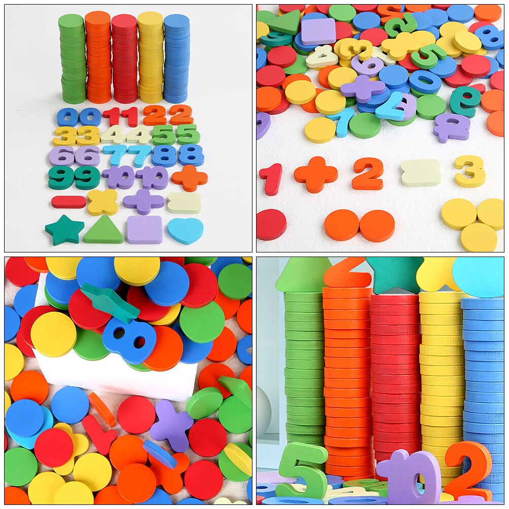 1 set runder rechenscheiben für kinder, intelligenzentwicklungsspielzeug für kinder
