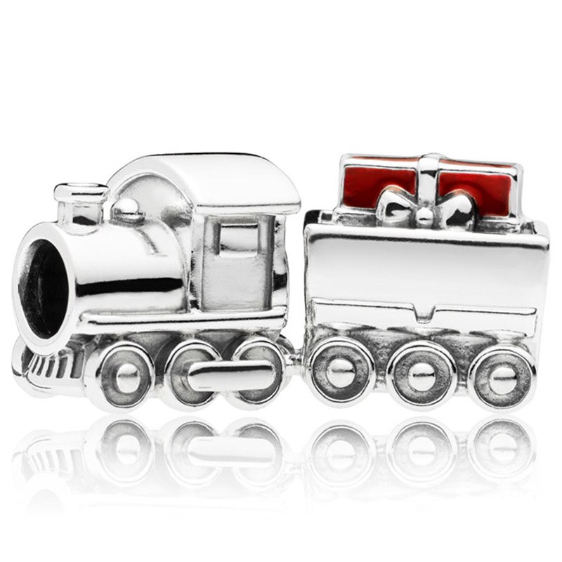 Camera Aeroplane Christmas Train Adventure Travel Bag Suitcase Charm 925 Sterling Silver Beads Fit Bracelet DIY Jewelry: P-D-2224