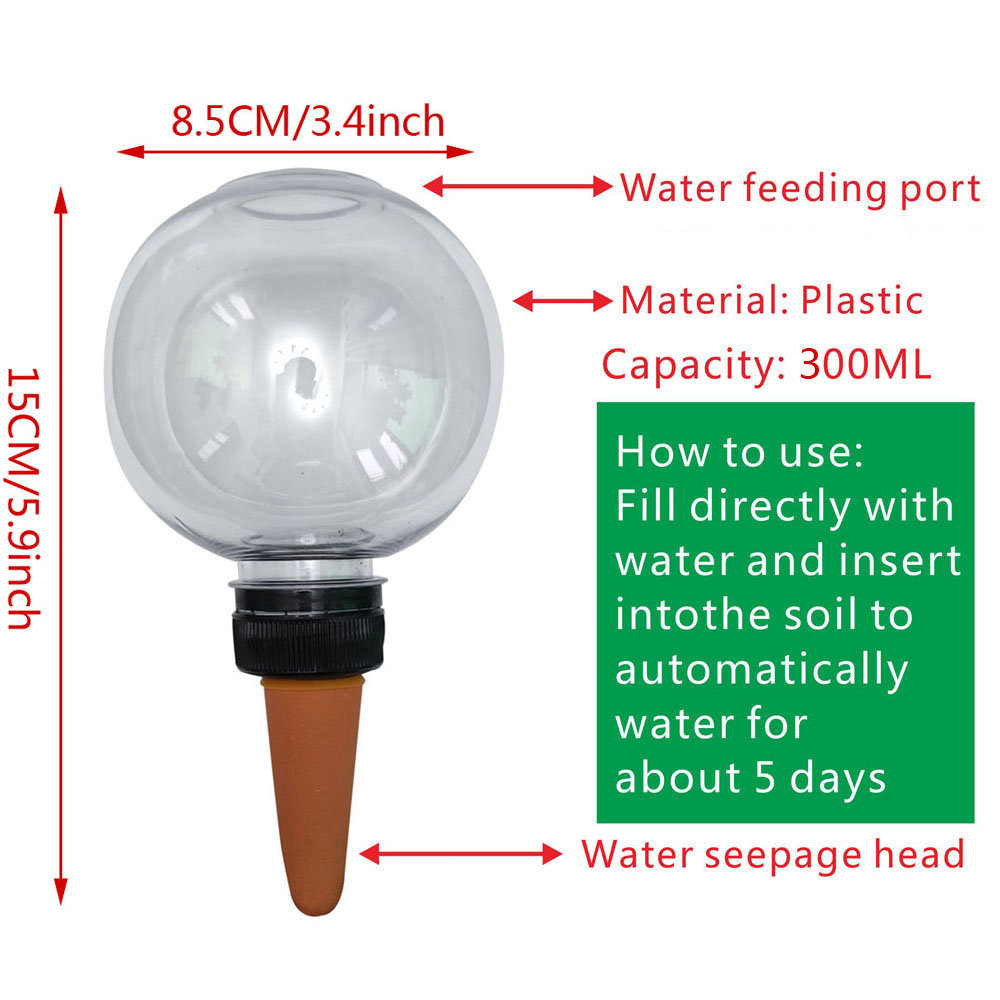 1 stücke 300ML Automatische Bewässerung Gerät Inländischen Faul Blume Bewässerung Gerät Tropf Bewässerung Anlage Bewässerung Spitze Drippe