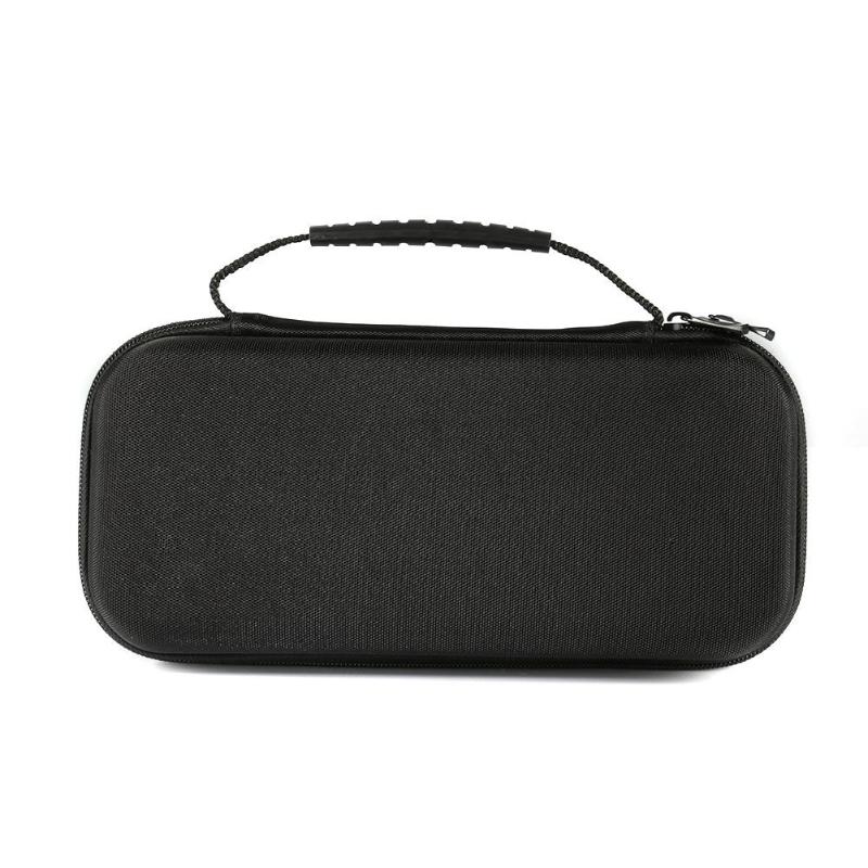 Sac de rangement dur EVA double jeu intercalaire porte-carte pochette de étui de protection de transport de jeu pour Console Nintend Switch NS: Black