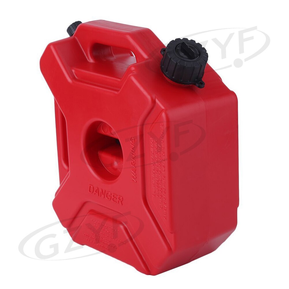 1.3GL/5L Universal Fuel Pack w/ Lock Jerry Can Gas Container For Off Road ATV UTV Jeep ABS Plastic Auto Accessories 25*12*28.5CM