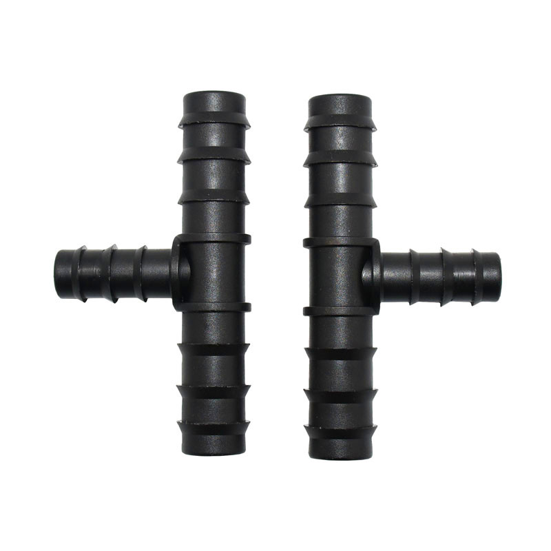 Raccord séparateur en T pour tuyau d'irrigation de jardin, barbelé, 20mm à 16mm, 3/4 à 1/2, 5 pièces