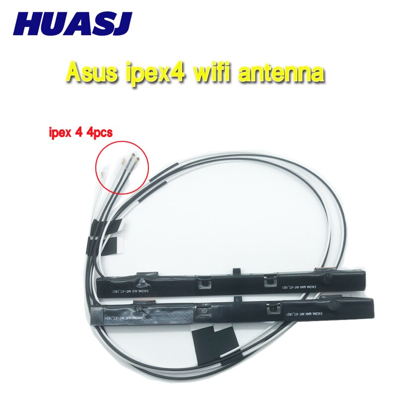 Huasj Wifi Ipex 4 Antenne Voor Asus E403na E403wa E403ba E403n Laptop Antenne Wifi Kabel Draadloze