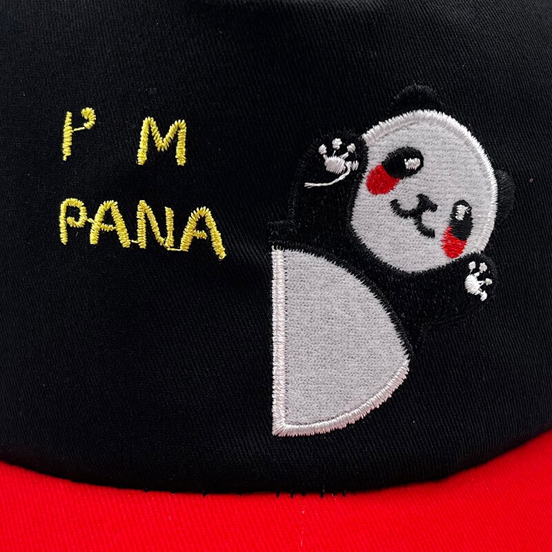 Babymütze mit Karikatur-motiv, koreanischer Panda, baseballkappe aus baumwolle, frühling/sommer, sonnenhut für jungen und mädchen, freundlicher-sommermütze