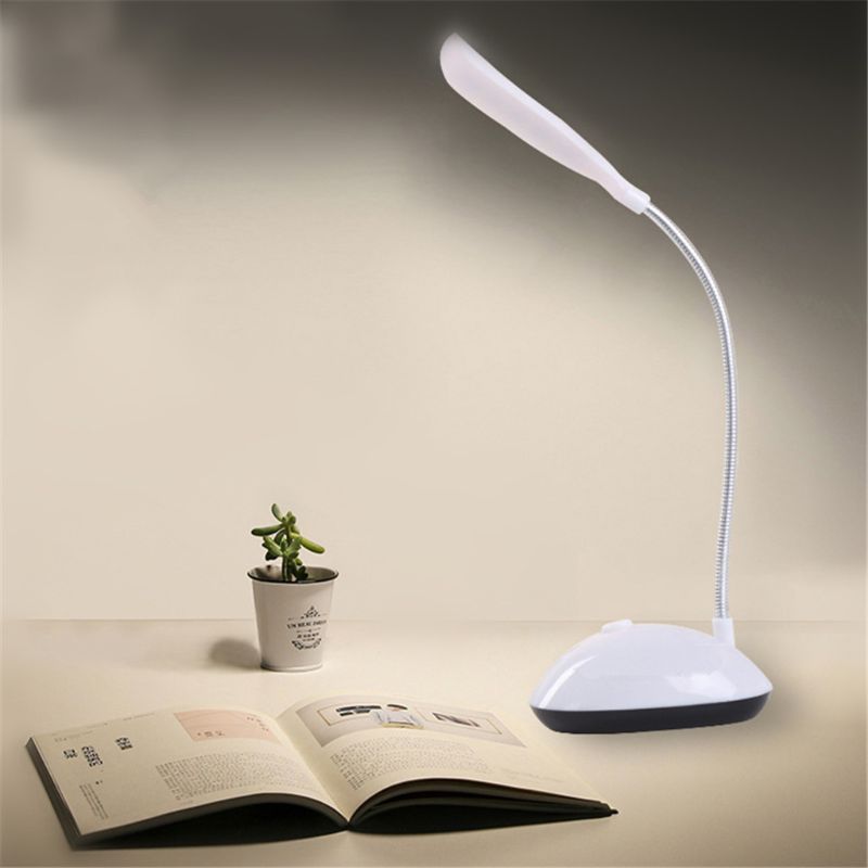 4Color Flexible Mini Desk Lamp Eye Protection Lamp Foldable LED Night Light Reading Book Lights XX9E