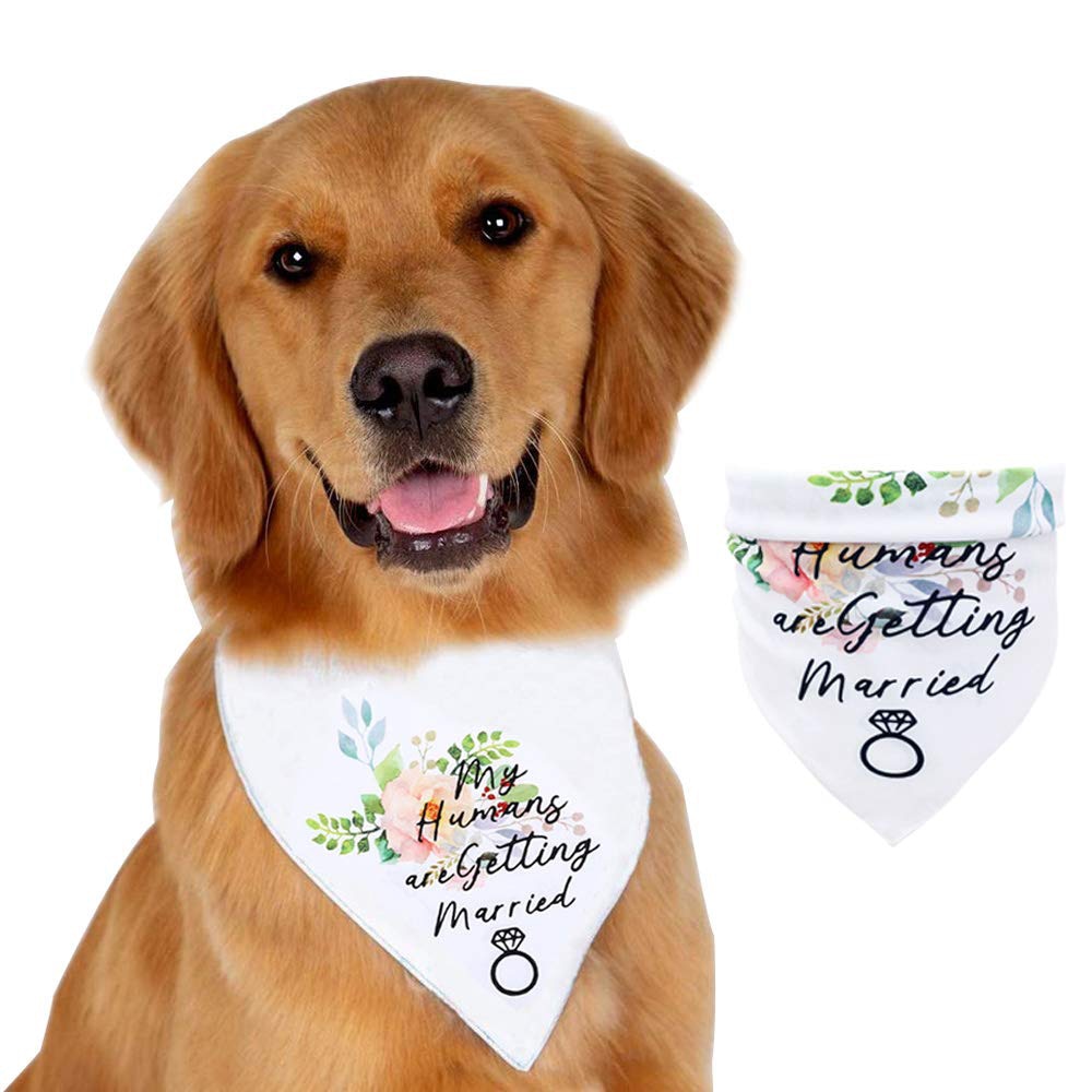 Bandana para mascotas, perros blanco Día de San Valentín Baberos triangulares Collar perro boda accesorios pañuelo de gato para cachorro perros pequeños gatos