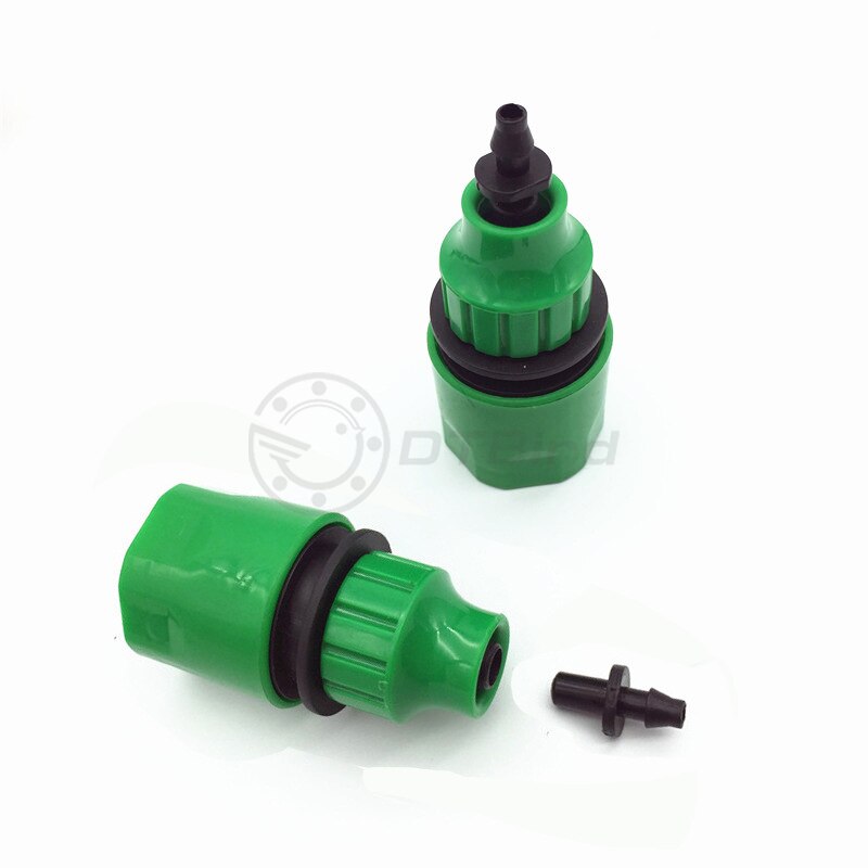 1 ensemble (6 pièces) connecteur de tuyau d'eau Shunt 4 voies inverseur d'eau goutte à goutte irrigation de jardin 4/7 ou 8/11 raccord de raccord de tuyau