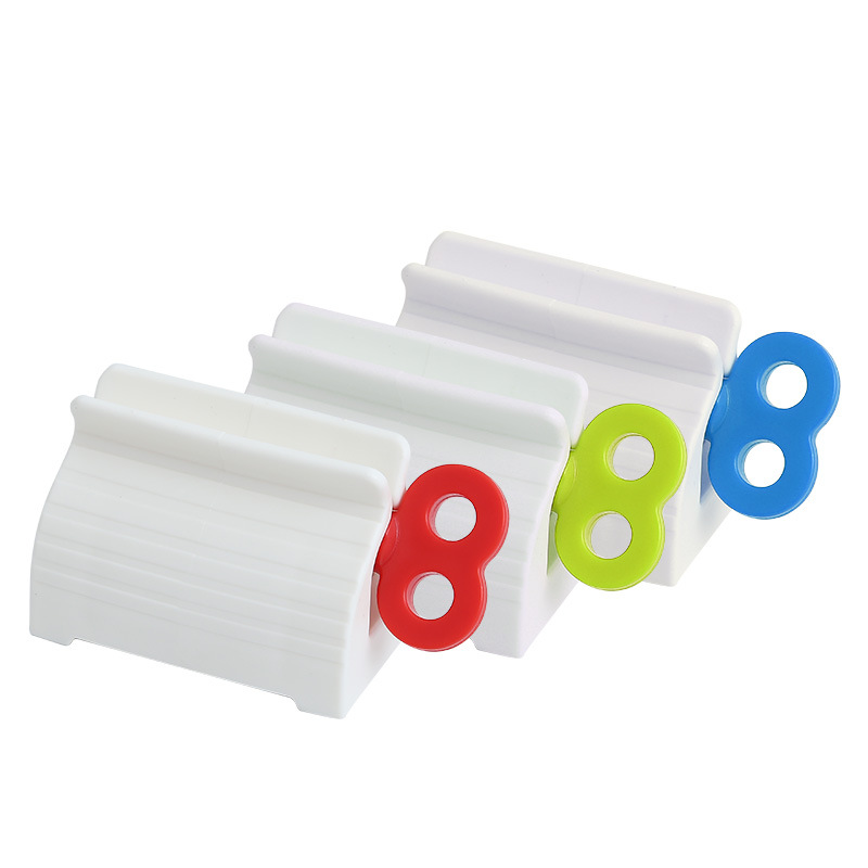 Home Toothpaste Dispenser Squeezer Bathroom Accessories Toothpaste Holder Organizer Hair Dye Cosmetic Squeezer No Waste