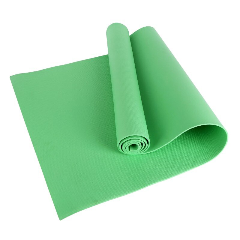 Indoor Yoga Mat, Anti-Slip En Waterdicht, Goede Elasticiteit, , Groene Orange Geel