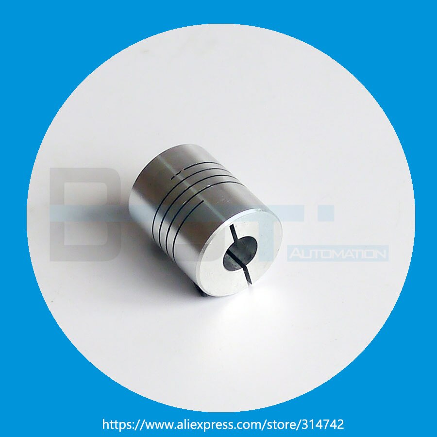 for Dia. 25mm Flexible Coupling Bore Shaft Size Range 6mm 6.35mm 8mm 10mm 12mm 1.2N.m Motor Shaft Coupler