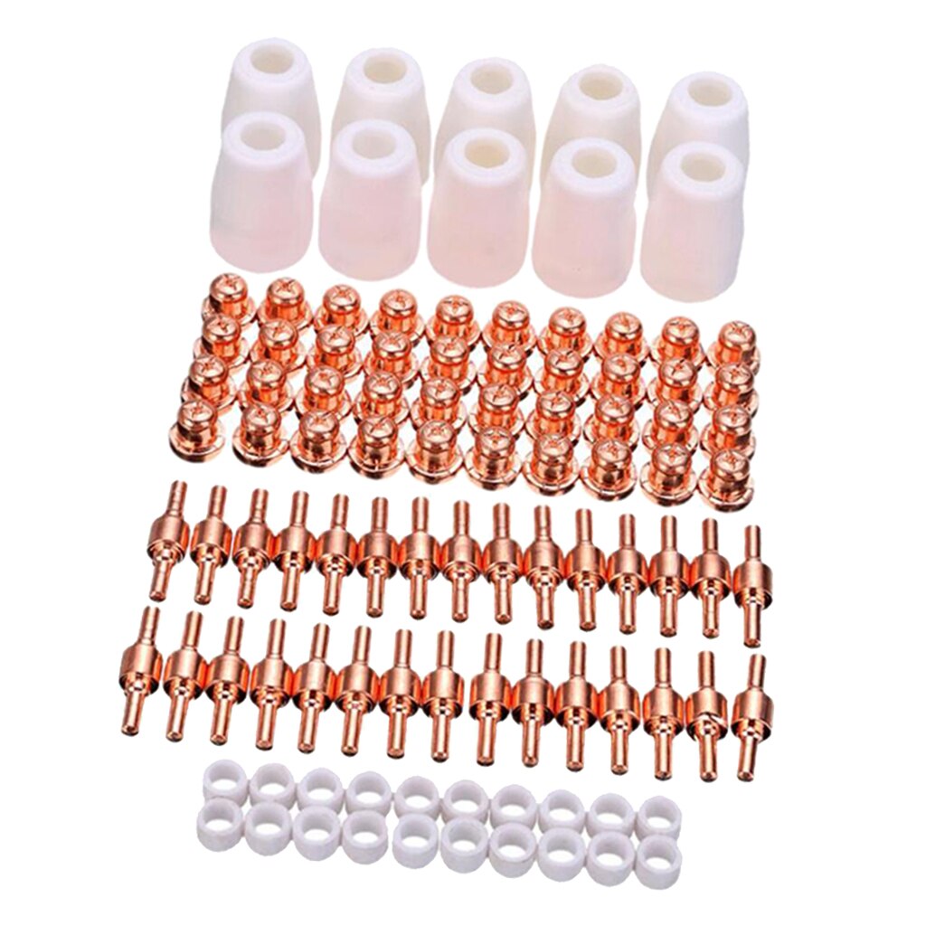 100Pcs Air Plasma Cutter Consumables Extend Fit Soldering iron Soldering Station for PT-31 LG-40 Torch CUT-40 50