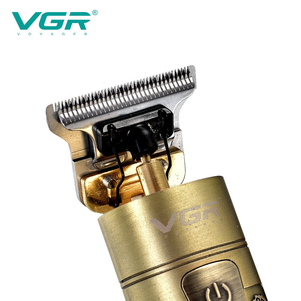 VGR 076 – tondeuse à cheveux électrique pour hommes, rasoir , soins personnels, rasoir LCD Rechargeable, T9 VGR V076