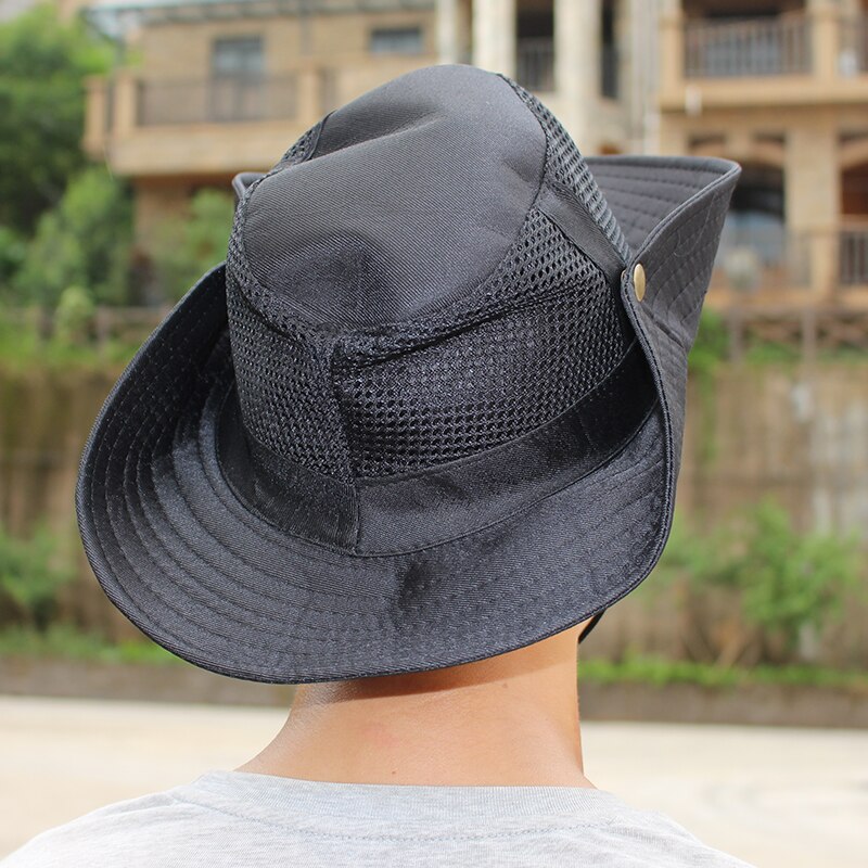 Unisex kvinder herre sommer afslappet trendy strandkasketter panama jazz nethat foldbar solhat cowboy fedora solid solhat