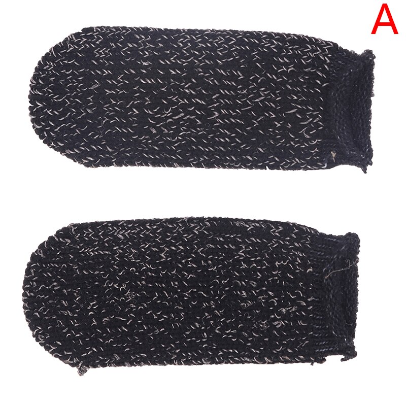 2PCS Gaming Fingerlinge - Schweißfeste Touchscreen Daumenhandschuhe: A