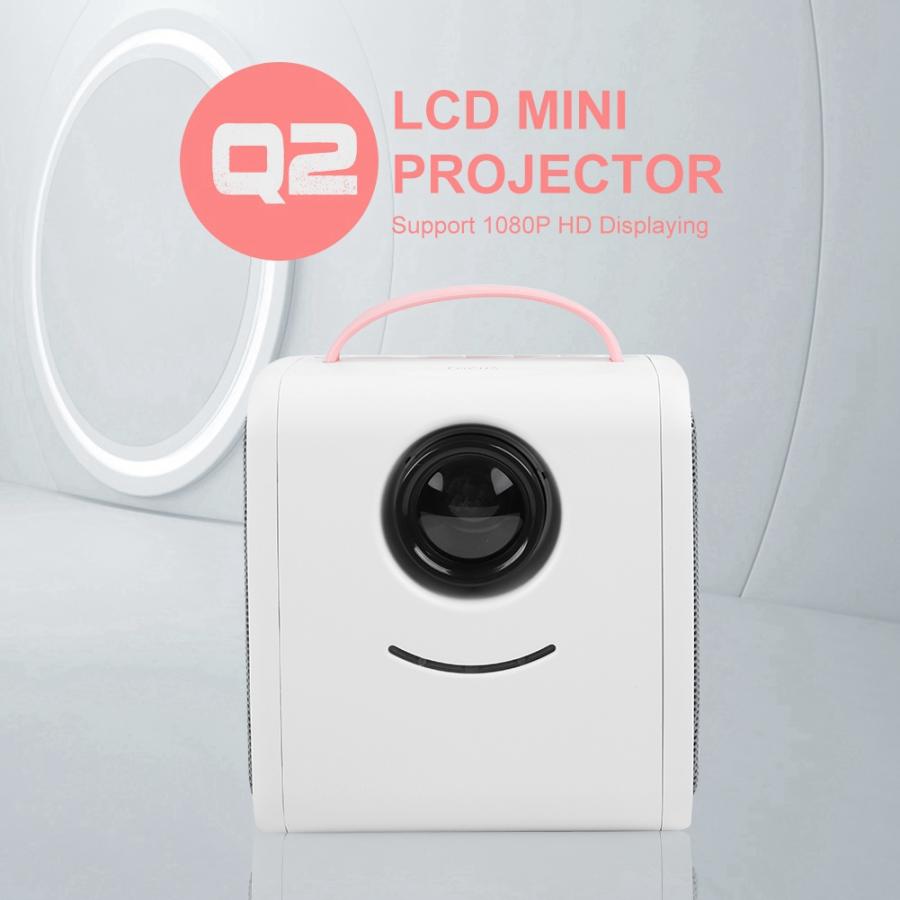 Mini proyector LED para niños, Cine En Casa, educación, portátil, Hd