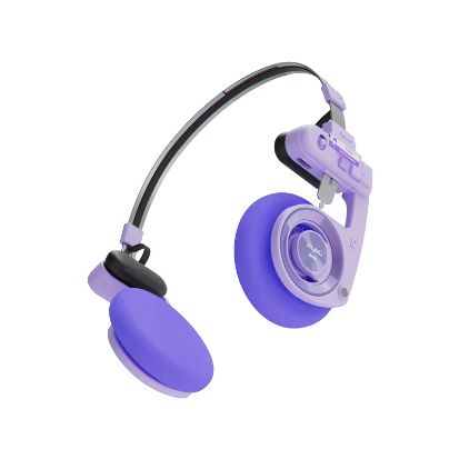 WhatPlus Retro R3 Wireless Bluetooth Headphones Trendy Korean Style Portable Foldable Long-lasting Open-ear Headset Girls: Yellow