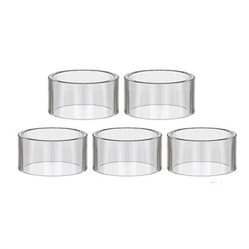 FATUBE 5pcs straight mini Glass TUBE for Toptank TOPBOX mini / SUBOX SUBTANK Mini V2 mini-c / SUBVOD-C /TOP SUBVOD Mega CUP