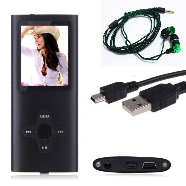 Portable MP4 Player MP3 Digital 32GB Led Video SD LCD iPod Music Home Photo Sport Tool HD With Good Price: Gray