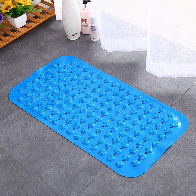 Cartoon Gedrukt Pvc Antislip Mat Kinderen Douche Bad Anti-Slip Voet Pads Badkamer Tapijt Voor Wc Floor plastic Zuignap Ma: Color 6-38x70cm