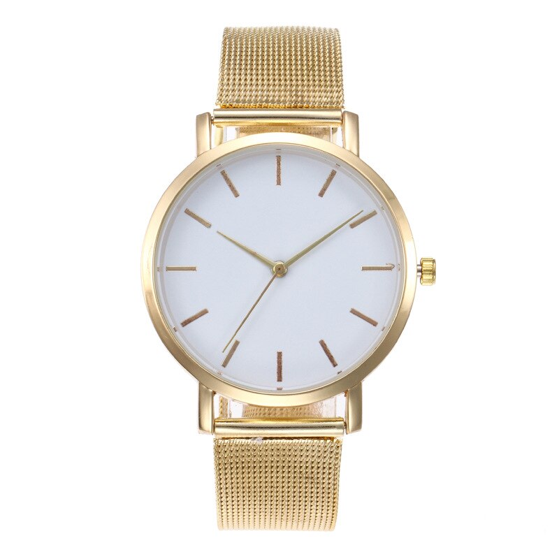 Women's Watches Women Wrist Watch Luxury Ladies Watch Women Bracelet Reloj Mujer Clock Relogio Feminino zegarek damski: Gold
