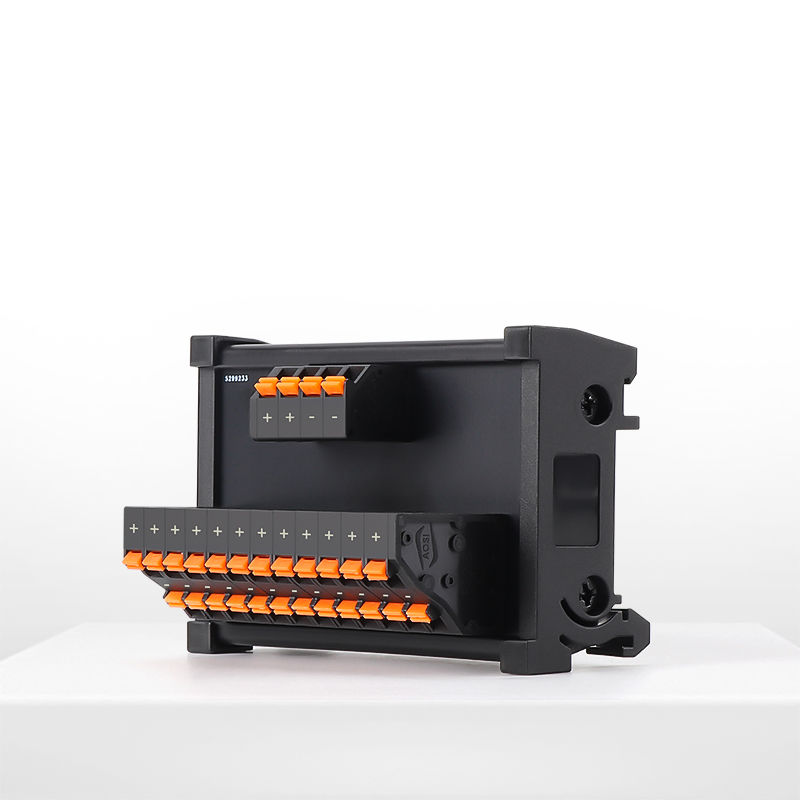 ENMG Screw terminal Save Wiring Split Terminal Block ECTB 10A Power Splitter PLC Terminal Block One to One One One to One 10~64