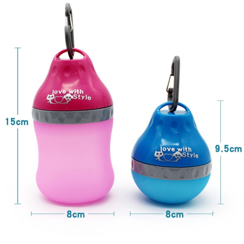 Bouteille d&#39;eau Portable de voyage pour chien, bol de gel de silice, distributeur d&#39;eau d&#39;extérieur pour animaux de compagnie, chiot chat, 200ML/400ML