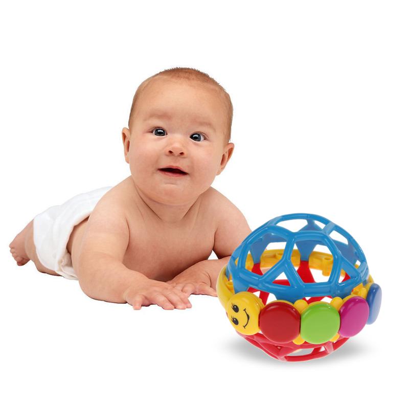 Pelota de plástico ABS para bebés, pelota flexible para niños pequeños, capacidad de agarre, juguetes educativos para actividades, juguete para desarrollar la inteligencia