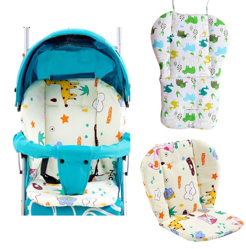 Cojín de apoyo para cochecito de bebé, arnés de 5 puntos, silla alta, acolchado para colchón