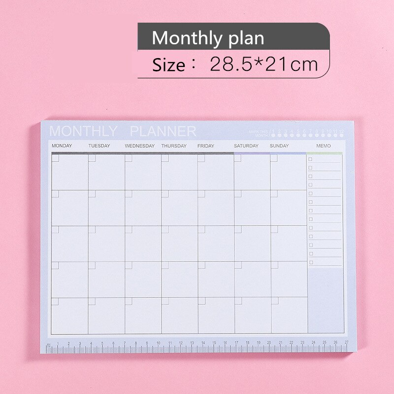 Notesbog kawaii daglig ugentlig månedlig årlig kalender planlægger 2022 2023 dagsorden tidsplan arrangør journal bog skole  a4 planlægger: 07